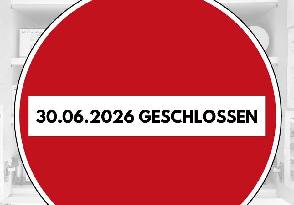 Am 30. Juni bleibt die Praxis geschlossen