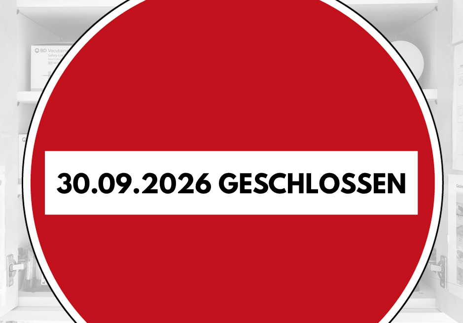 Am 30. September bleibt die Praxis geschlossen
